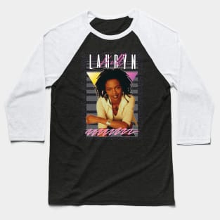 Lauryn Hill Retro Style Fan Art Baseball T-Shirt